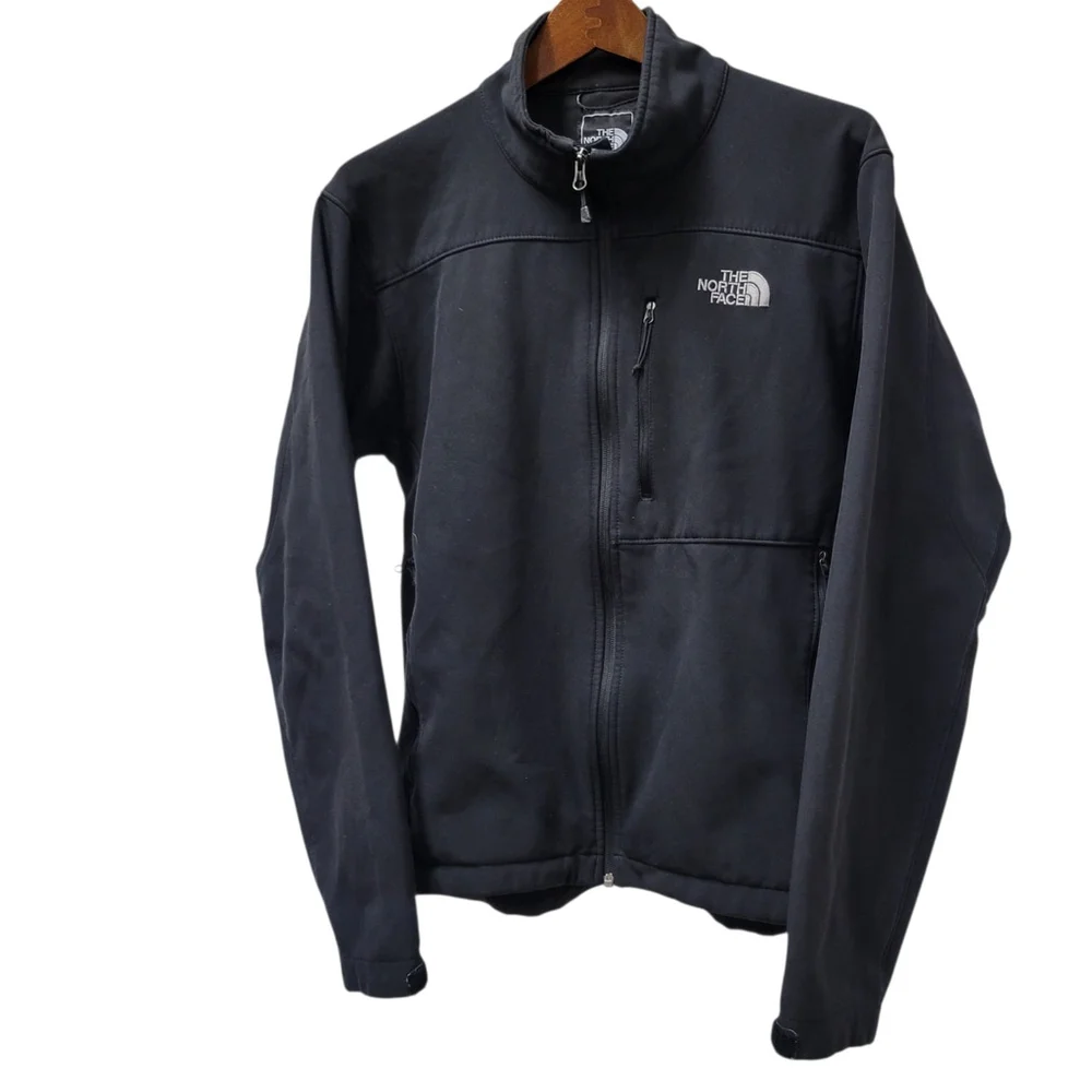North Face Men's Softshell Full-Zip Long-Sleeves Jacket Size Medium